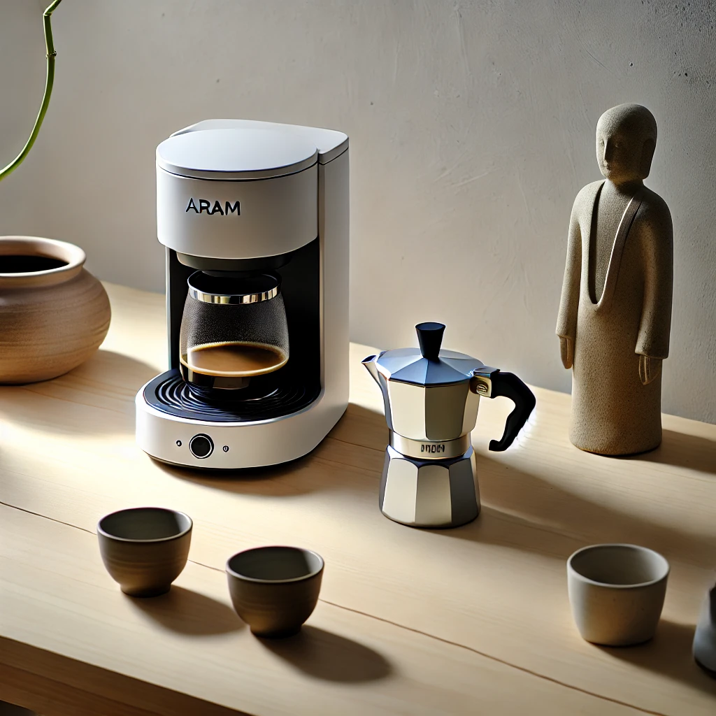 Aram Espresso Maker: ศิลปะการชงกาแฟที่เชื่อมโยงกับวิถี Zen